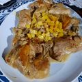 El cooksnap de Susana Muzio cuando hizo Supremas de pollo con papas champiñones y crema.