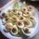 El cooksnap de Nacho Albarrán cuando hizo Huevos rellenos con atún y mostaza a la antigua.