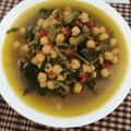 El cooksnap de Juan Jose Mari cuando hizo Garbanzos con acelgas.