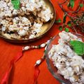 Madhvi Dwivedi का कुकस्नैप जब उन्होंने नारियल मेवा पाग (Nariyal meva Pag recipe in hindi) बनाया था।