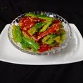 Sapana Kanani's cooksnap of when they made ચટાકેદાર લાલ-લીલા રાયતા મરચા(Red-green raita marcha recipe in gujarati).