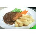 Cooksnap dari Niken Bellani untuk resep Steik Tempe Cordon Blue with Mushroom Black Pepper Sauce