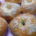 El cooksnap de Erica Schmidt cuando hizo Bagels 🍩.