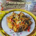 Cooksnap Hani Shaimi semasa beliau membuat Puyuh Serai Vietnam 🇻🇳.