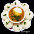 Geeta Gupta का कुकस्नैप जब उन्होंने रवा इडली और सांबर(rava idli aur sambar recipe in hindi) बनाया था।