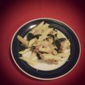 adrianita's cooksnap of when they made Spinach And Garlic Penne With Chicken.