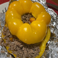 El cooksnap de Roble Alejandro cuando hizo Pimientos rellenos de carne molida (picadillo) y queso.