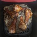 El cooksnap de Carlota Gonzalez vigo cuando hizo Muslos en salsa BBQ picante (Air fryer).