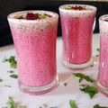 Rupa Tiwari का कुकस्नैप जब उन्होंने बीटरूट छाछ (beetroot buttermilk recipe in Hindi) बनाया था।