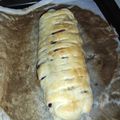 El cooksnap de Fernando Rivas cuando hizo Trenza de hojaldre de kinder y chocolate blanco con avellanas 🍫.