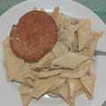 El cooksnap de Reina Torrejón cuando hizo Champignones en salsa alfredo.
