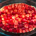 El cooksnap de Emilia cuando hizo Tarta de frutillas y crema pastelera.