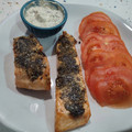 El cooksnap de Natalia Velasco Martín cuando hizo Salmón a la plancha con queso Philadelphia y mostaza.