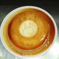 El cooksnap de Katherine Triviño Baquerizo cuando hizo Flan de crema de orujo.