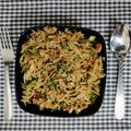 Dr. Pushpa Dixit's cooksnap of when they made ફાઈડ રાઈસ (Fried Rice Recipe In Gujarati).