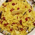 Chameli Chatterjee's cooksnap of when they made লেমন রাইস্ (lemon rice recipe in bengali).