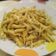 El cooksnap de Ignacio Rodriguez cuando hizo Macarrones al pesto.