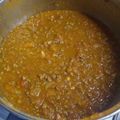 El cooksnap de Mary cuando hizo Salsa bolognesa.