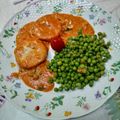 El cooksnap de Sandra Diaz cuando hizo Medallones de merluza en salsa de almendras.
