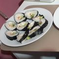 El cooksnap de Laura Camejo cuando hizo Sushi Maki vegetariano 🍱.