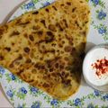 Shweta Rathod's cooksnap of when they made આલુ પરાઠા (Aloo Paratha Recipe In Gujarati).