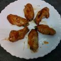El cooksnap de Javi cuando hizo Alitas de pollo al horno con miel.
