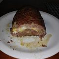 El cooksnap de Andrea Escudero cuando hizo Arrollado de carne picada.
