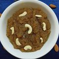 Mamta Jain का कुकस्नैप जब उन्होंने गेहूं के आटे का हलवा(aate ka halwa recipe in hindi) बनाया था।