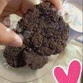 El cooksnap de Ivón Montenegro cuando hizo Galletas de porotos negros.