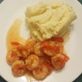 El cooksnap de Patricia Perez cuando hizo Camarones guisados a la criolla.