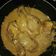 El cooksnap de Jhonatan Andres Gruesso cuando hizo Pollo en crema de champiñones y arroz con espinaca.