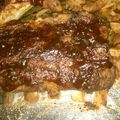 Carolyn's cooksnap of when they made Dr Pepper Ribs.