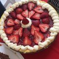 El cooksnap de beltejada cuando hizo Cheesecake con frutillas.