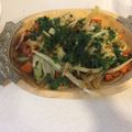 El cooksnap de Fernanda Fosco cuando hizo Ensalada tibia de zanahoria, hinojo y cebolla.