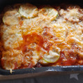 El cooksnap de Antonio Diez cuando hizo Lasaña de calabacín y berenjena.