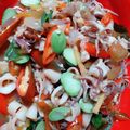 Cooksnap dari Cella Pratiwi untuk resep Tumis Cumi Cabe Hijau Petai #Seafoodfestival