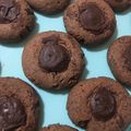 El cooksnap de cristinarecetas cuando hizo Pepas de chocolate con corazón de dulce de leche🤓.