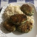 El cooksnap de Camila cuando hizo Croqueta de espinaca y avena.