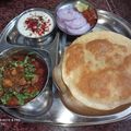 Sunita jain का कुकस्नैप जब उन्होंने छोले भटूरे (chole bhature recipe in Hindi) बनाया था।