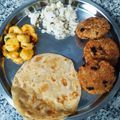 Amee Shaherawala's cooksnap of when they made ફરાળી થાળી.