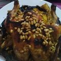 صورة من ام علوش 😍 ، شاركها بعد تجربة وصفة دجاج 🍗 محشي مع الرز والكستنا ☺😋