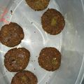 El cooksnap de Cesar Gzz cuando hizo Falafel y su salsa blanca.