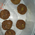 El cooksnap de Cesar Gzz cuando hizo Falafel y su salsa blanca.