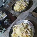 El cooksnap de johannam cuando hizo Fetuccini Alfredo con champiñones.