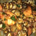 Cooksnap dari Rianawati untuk resep Kerang Dara Saos Padang