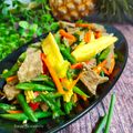 Cooksnap dari Bunda Pashalenko untuk resep Tumis buncis sapi bawang putih