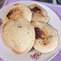 El cooksnap de Celes Gallardi cuando hizo Pan sin tacc sin levadura, en sartén.