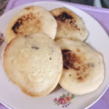 El cooksnap de Celes Gallardi cuando hizo Pan sin tacc sin levadura, en sartén.