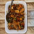 Cooksnap Hazim Nasre semasa beliau membuat Ayam Tiram Thai.