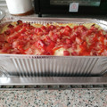 El cooksnap de Ana cuando hizo Pastel con pan de molde sabor pizza.